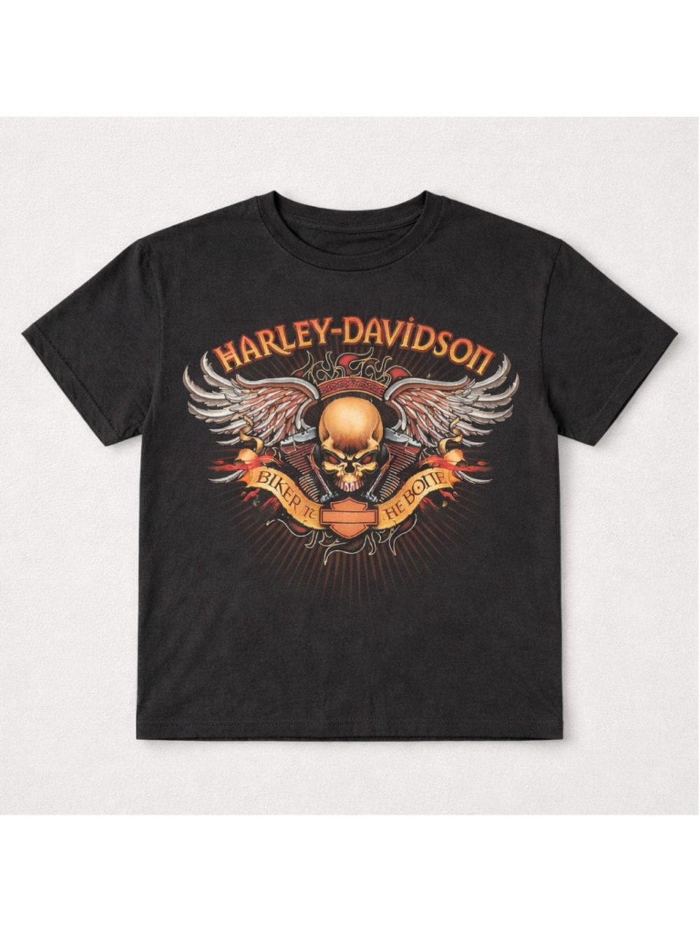 Harley Davidson Beefy T Shirt Size L